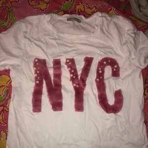 NYC Fuzzy Zara Shirt